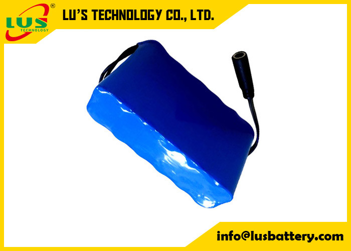 Lithium Battery 12v 9600mAh 3S3P 18650 Lithium Ion Battery Pack Portable Rechargeable DC Connector