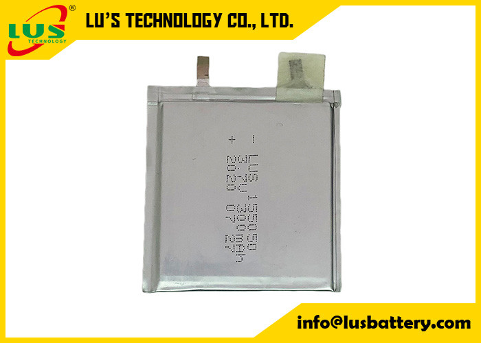 3.7v 1.11wh lipo battery 300mah Ultra Thin cell Rechargeable Lithium Polymer Batteries LP155050