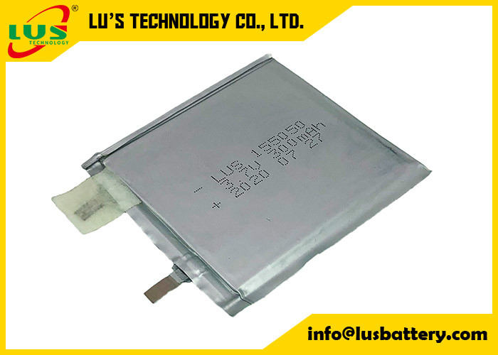 3.7v 1.11wh lipo battery 300mah Ultra Thin cell Rechargeable Lithium Polymer Batteries LP155050