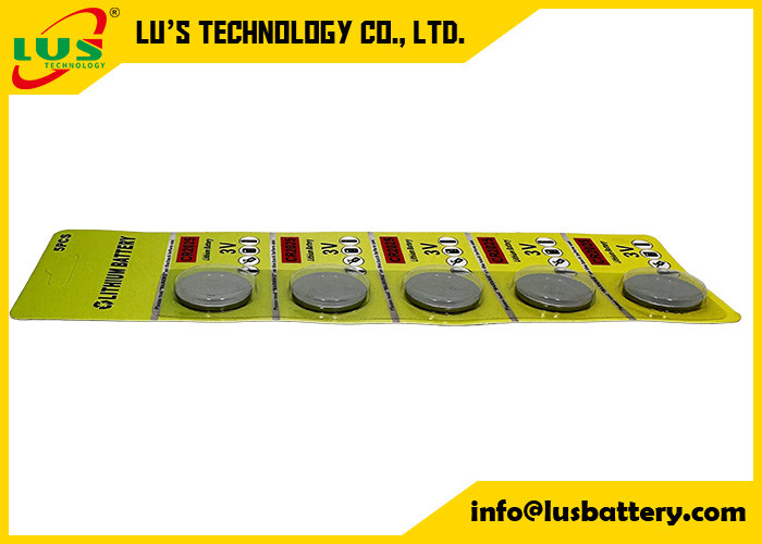Pack of Five 2025 3 Volt Lithium Coin Batteries IEC CR2025 Replacement for: 280-205, 5003LC, BR2025, DL2025, ECR2025