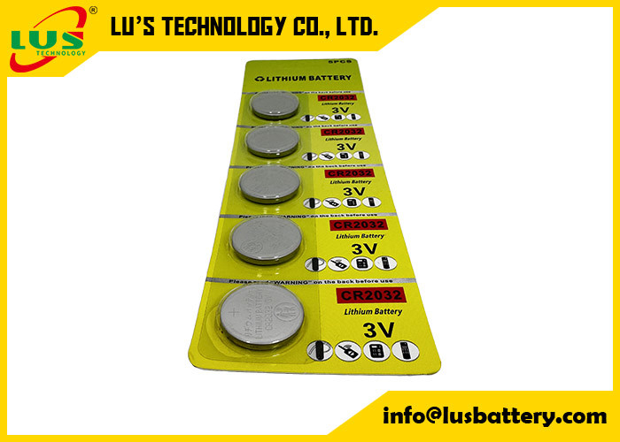 CR2032 Battery Watch Batteries 5 pcs CR2032 Button Cell Batteries CR 2032 Volts 3 For automotive keyless entry systems