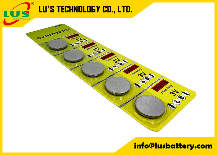 CR2032 Battery Watch Batteries 5 pcs CR2032 Button Cell Batteries CR 2032 Volts 3 For automotive keyless entry systems