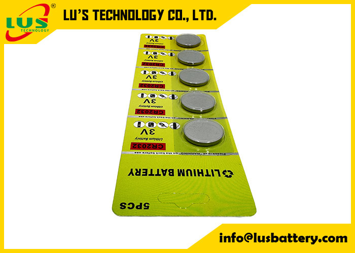 CR2032 Battery Watch Batteries 5 pcs CR2032 Button Cell Batteries CR 2032 Volts 3 For automotive keyless entry systems