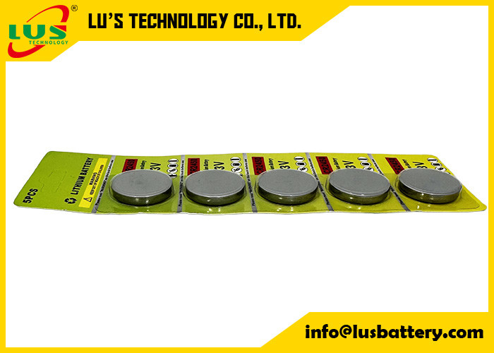 CR2450 Lithium Battery 3v ECR2450 Batteries For ESL Lithium Coin Cell Battery CR2450 In Cell Card (5 PCs Pack)