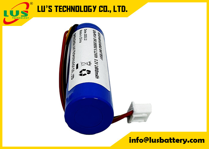 3.2V 1600mAh Lithium Iron Phosphate Cell IFR18650 LiFePO4 IFR18650 1600mAh 3.2V 18650 Rechargeable Lifepo4 Battery