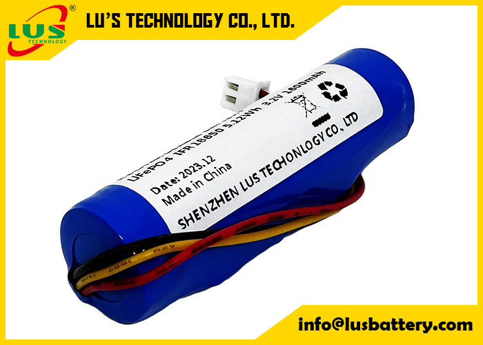 3.2V 1600mAh Lithium Iron Phosphate Cell IFR18650 LiFePO4 IFR18650 1600mAh 3.2V 18650 Rechargeable Lifepo4 Battery