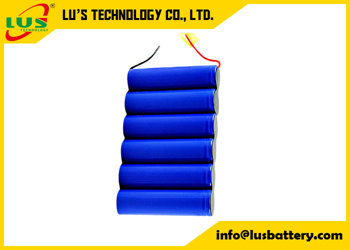 Rechargeable Lithium Ion Battery Pack 7.4V 6600mAh Li-Ion Battery Make With ICR18650 CELL