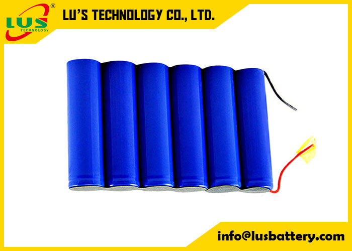 Rechargeable Lithium Ion Battery Pack 7.4V 6600mAh Li-Ion Battery Make With ICR18650 CELL