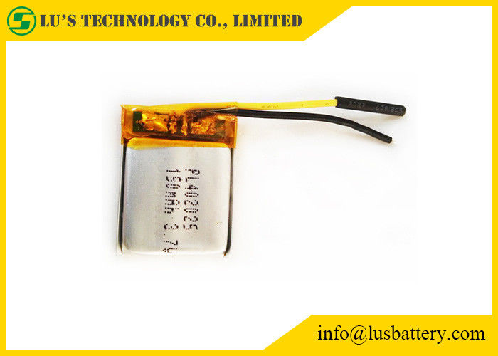 Li Polymer Battery 3.7 V 150mah LP402025 Small Rechargeable Lithium Ion Battery PL402025 lithium battery