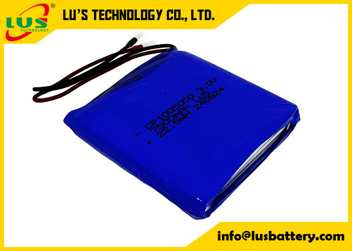 LiMnO2 Ultra-thin Cell 3V CP1005050 Battery 7500mah lithium battery OEM for ESL labels