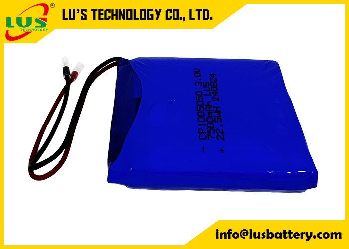 LiMnO2 Ultra-thin Cell 3V CP1005050 Battery 7500mah lithium battery OEM for ESL labels