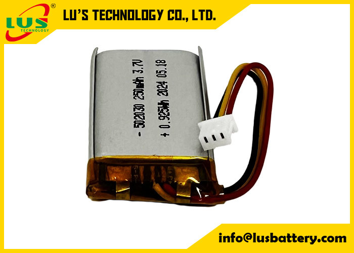 250mAh Lithium Polymer Battery LP502030 3.7V Li Polymer Battery LP502030 3.7V OEM
