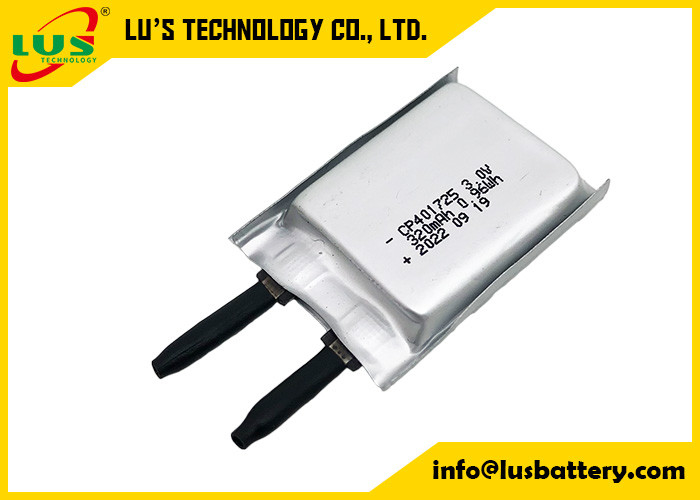 CP401725 Disposable Li-MnO2 Pouch Battery 3.0V Ultra-Thin LiMno2 Soft Battery pass CB