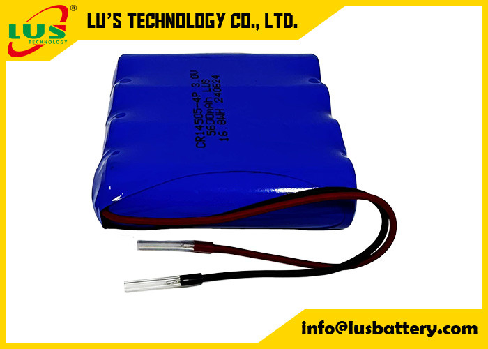 AA battery pack CR14505-4P Primary Lithium Battery CR14505 3.0 volt 5600mah Customizations