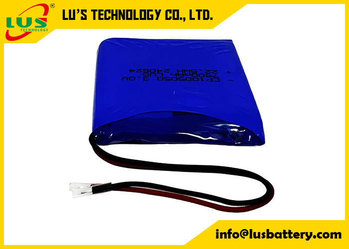 CP1005050 Lithium Pouch Cell Supplier LUS battery 3.0 v 7500mah thin cell battery OEM