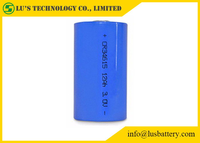 CR34615 3V 12ah Primary Lithium Battery 3.0v 12000mah CR34615 Li-MnO Power Type D Size Cylinder Shape