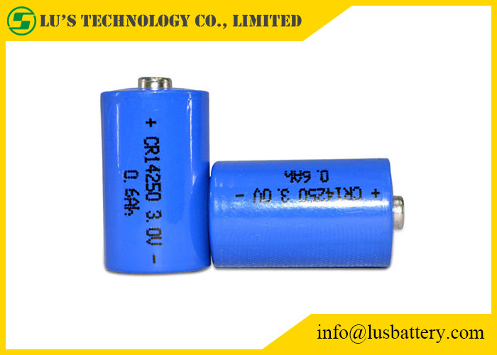 CR14250 lithium battery size 1/2AA 600 mAh CR14250 3V disposable battery for Flashlight