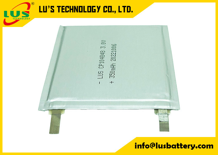 Thin cell battery CP104848 3.0V 400mAh Li-MnO2 Battery 3.0volt flat battery