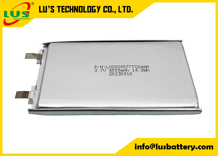 3.7V Li Polymer Battery 4000mAh Li-ion battery 3.6V battery LP824577 lipo battery OEM