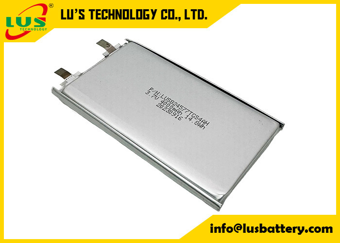 3.7V Li Polymer Battery 4000mAh Li-ion battery 3.6V battery LP824577 lipo battery OEM