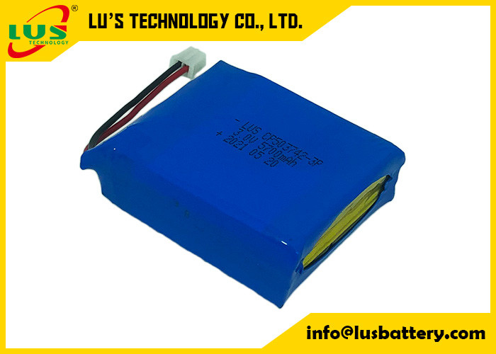 Customized 3.0V 5700mAh Soft Primary Lithium Battery Pack CP503742-3P limno2 battery 3V