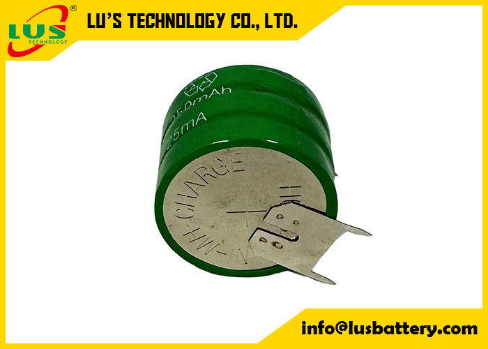 NiMH battery 250H 1.2V 250mAh button cell rechargeable NIMH battery 3.6V nimh battery