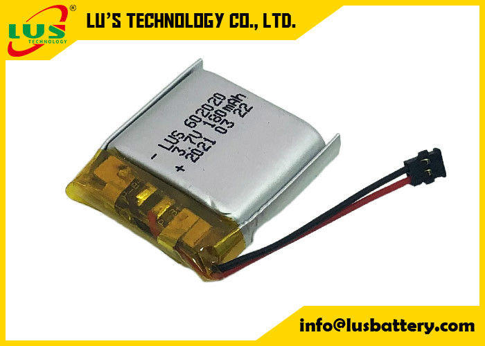 3.7V 180mAh Lipo Polymer Rechargeable Battery LP602020 lithium battery 180mah 3.6V battery