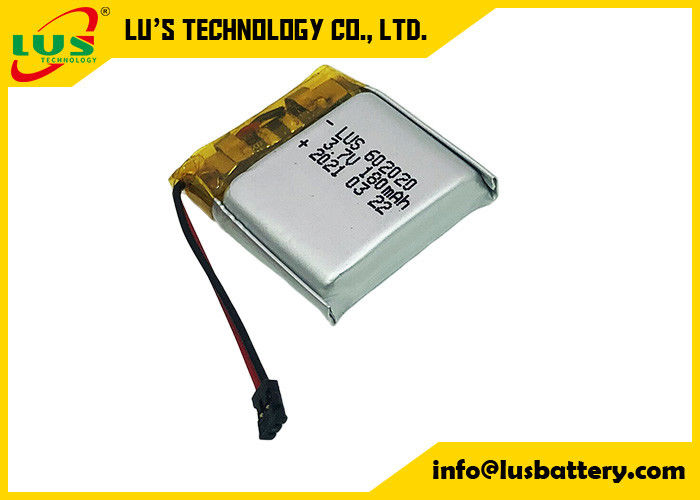 3.7V 180mAh Lipo Polymer Rechargeable Battery LP602020 lithium battery 180mah 3.6V battery