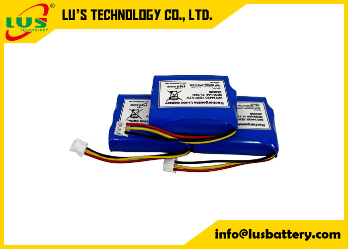 3.7V 3000mah rechargeable battery 14430 1S3P lithium ion battery pack 3.6volt battery OEM