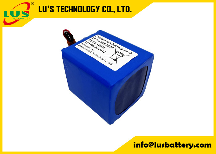LP955565 Rechargeable Battery pack 11.1V 10AH Li-Po battery 3S2P 955565 polymer battery