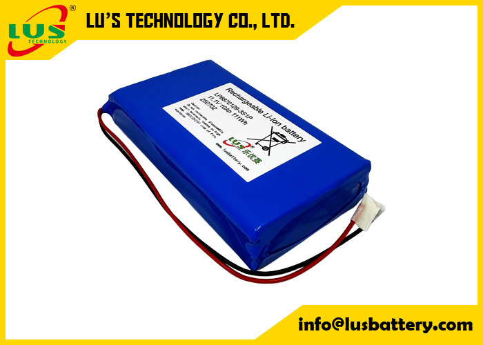 3.7V 10000mAh Lithium Polymer Battery LP8870129 custom 3S1P lipo battery pack 11.1volt 10AH