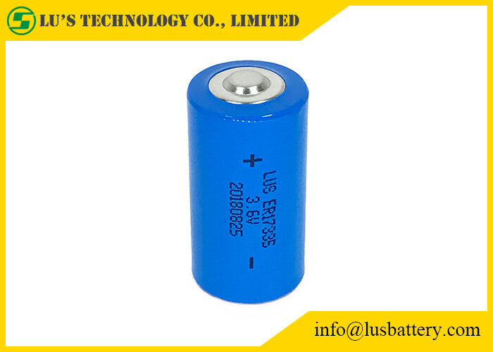 Utility Metering Lithium Thionyl Chloride Cell 30C Storage ER17335 1900mah 3.6V