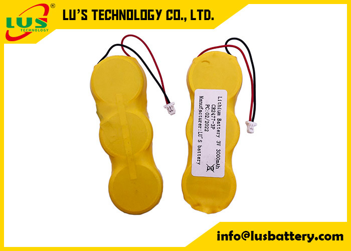 3p 3.0v Lithium Battery Lithium Cell Cr2477 3v 3000mah For Watch Calculator