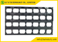 Black Plastic Honeycomb 18650 Holder Hexagonal Cell 21700 Battery Spacer